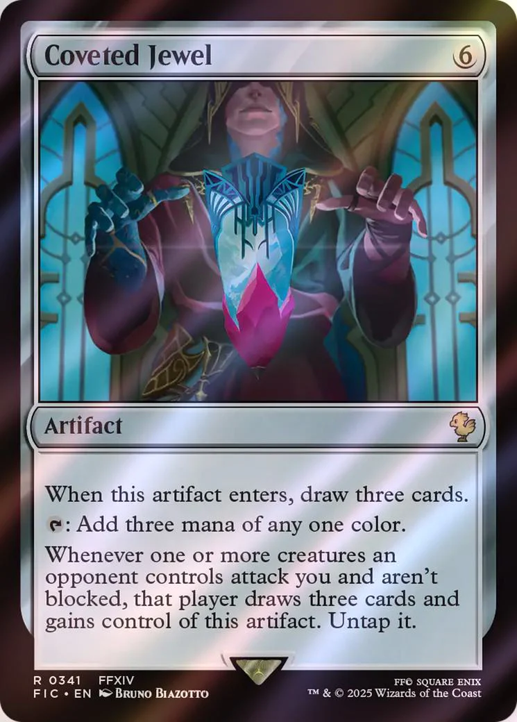 Coveted Jewel [341] [FINAL FANTASY: Commander] [Surge Foil]