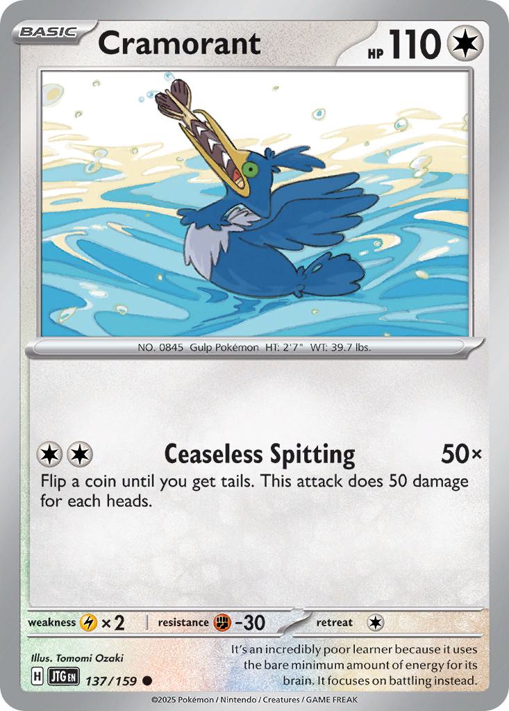 Cramorant - 137/159 - Common [sv09-137] [Non-Holo]