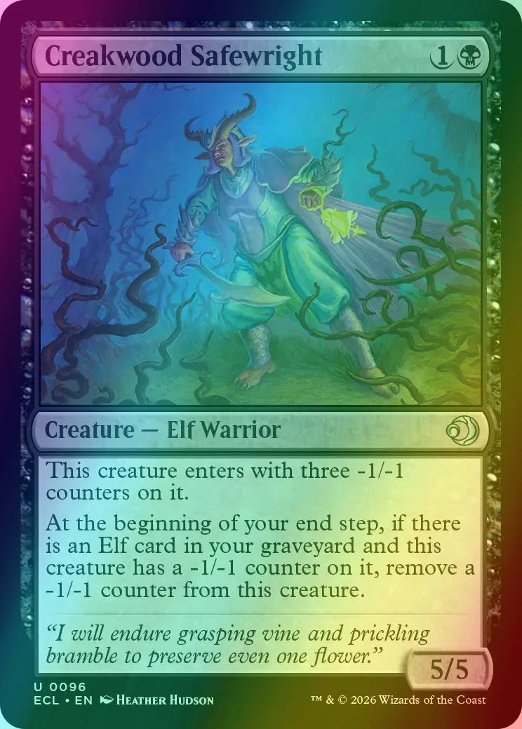 Creakwood Safewright [96] [Lorwyn Eclipsed] [Foil]
