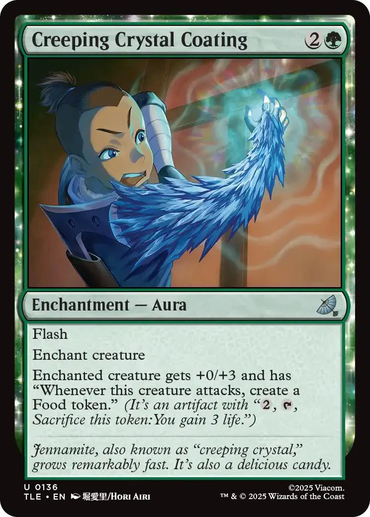 Creeping Crystal Coating [136] [Avatar: The Last Airbender Eternal] [Non-Foil]