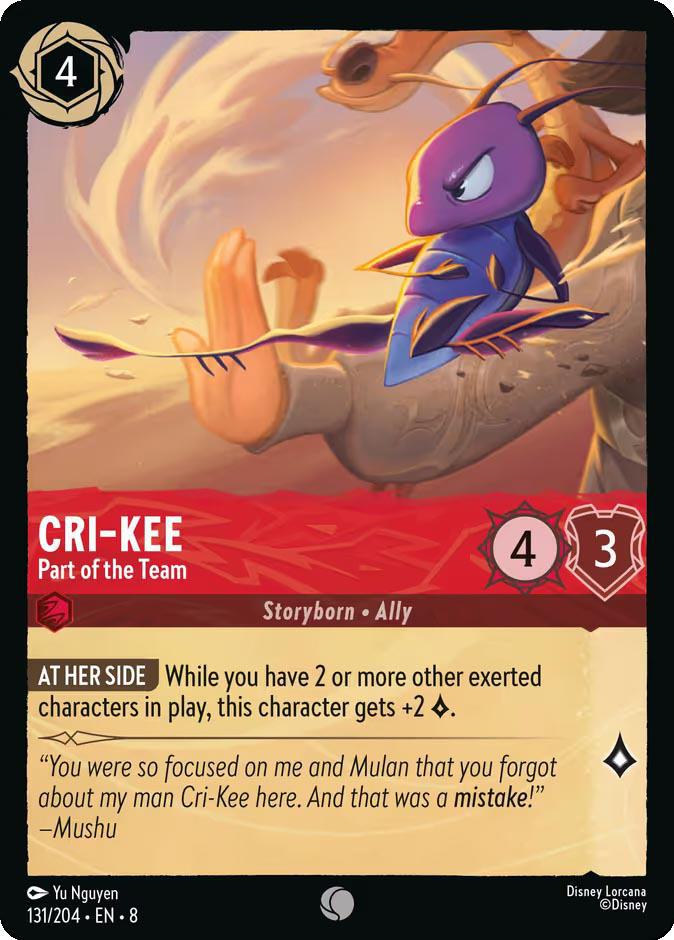 Cri-Kee - Part of the Team - 131/204 [Reign of Jafar] [Non-Foil]