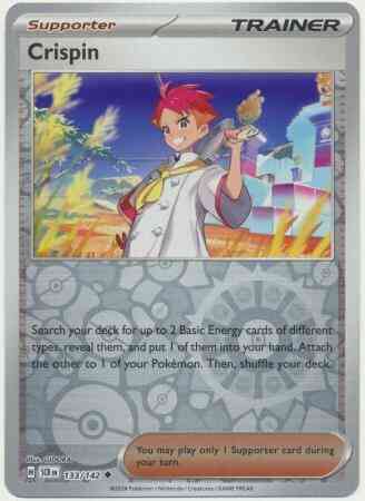 Crispin - 133/142 - Uncommon [sv07-133] [Reverse Holo]