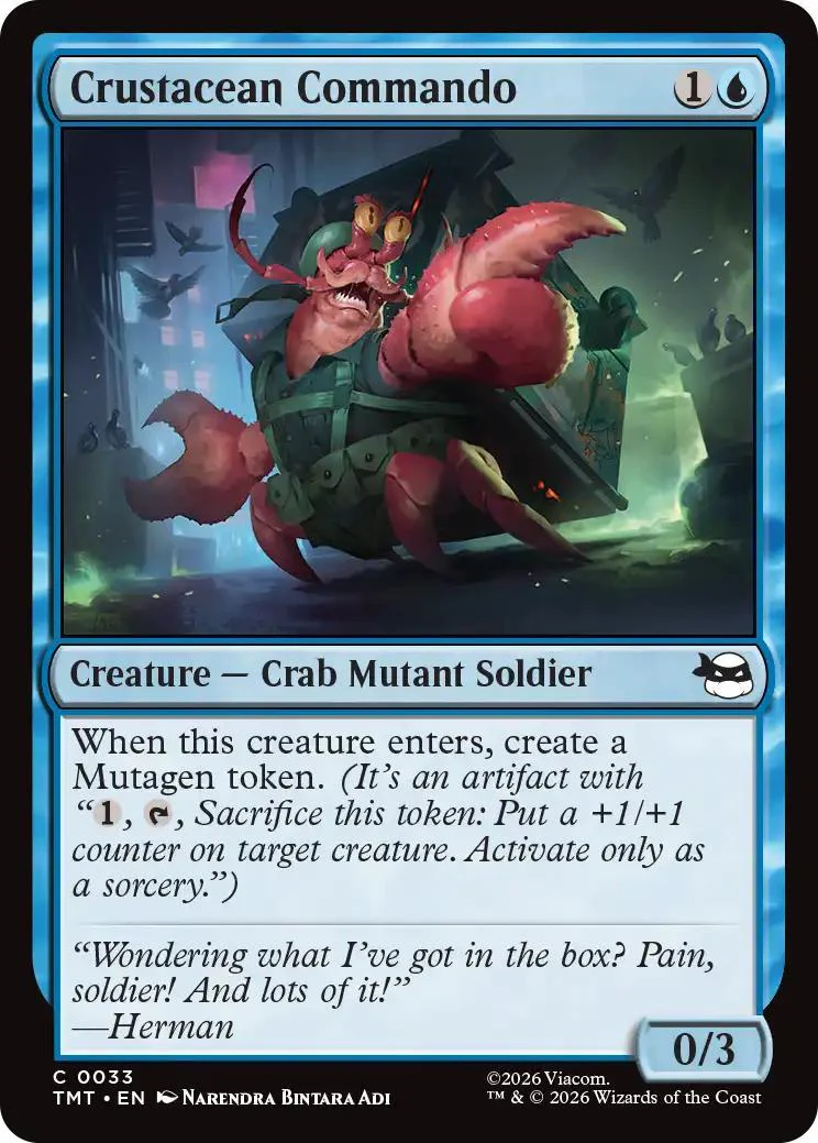 Crustacean Commando [33] [Teenage Mutant Ninja Turtles] [Non-Foil]