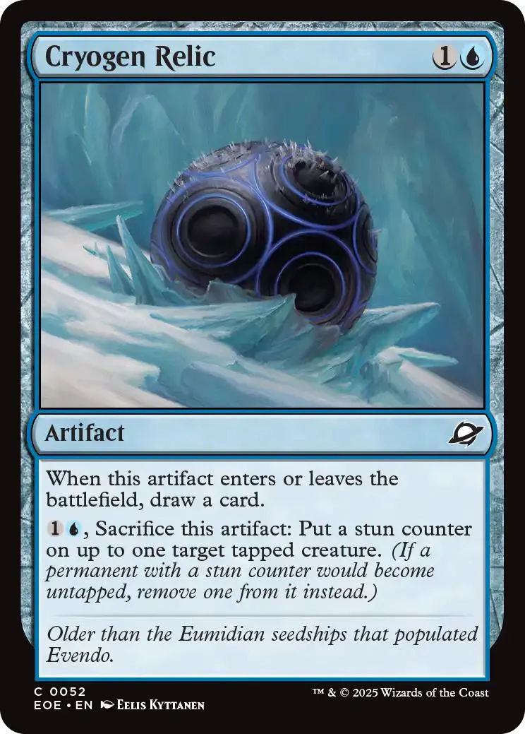 Cryogen Relic [52] [Edge of Eternities] [Non-Foil]