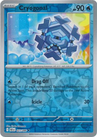 Cryogonal - 027/086 - Uncommon [sv105b-027] [Reverse Holo]