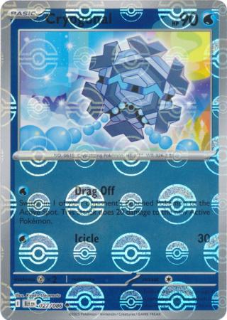 Cryogonal - Poké Ball Pattern - 027/086 - Uncommon [sv105b-027] [Reverse Holo]