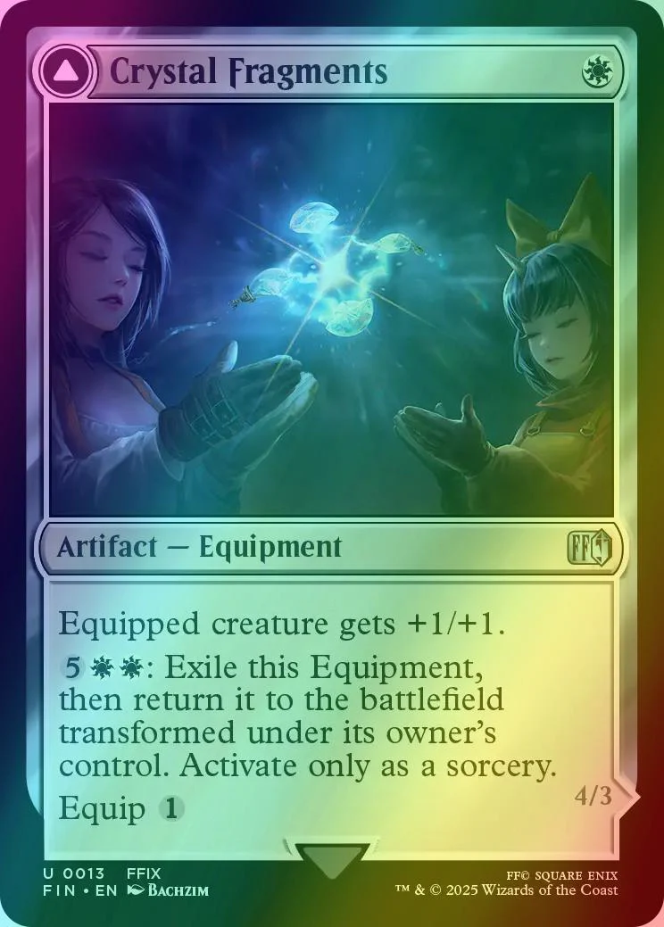 Crystal Fragments // Summon: Alexander [13] [FINAL FANTASY] [Foil]