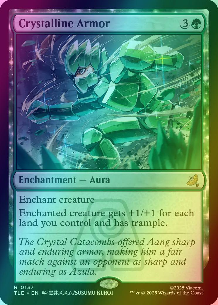 Crystalline Armor [137] [Avatar: The Last Airbender Eternal] [Foil]
