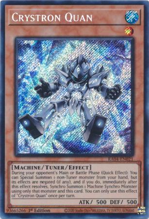 Crystron Quan - RA04-EN021 - Secret Rare - 1st Edition