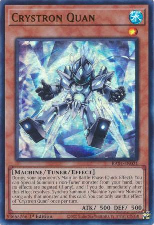 Crystron Quan - RA04-EN021 - Ultra Rare - 1st Edition