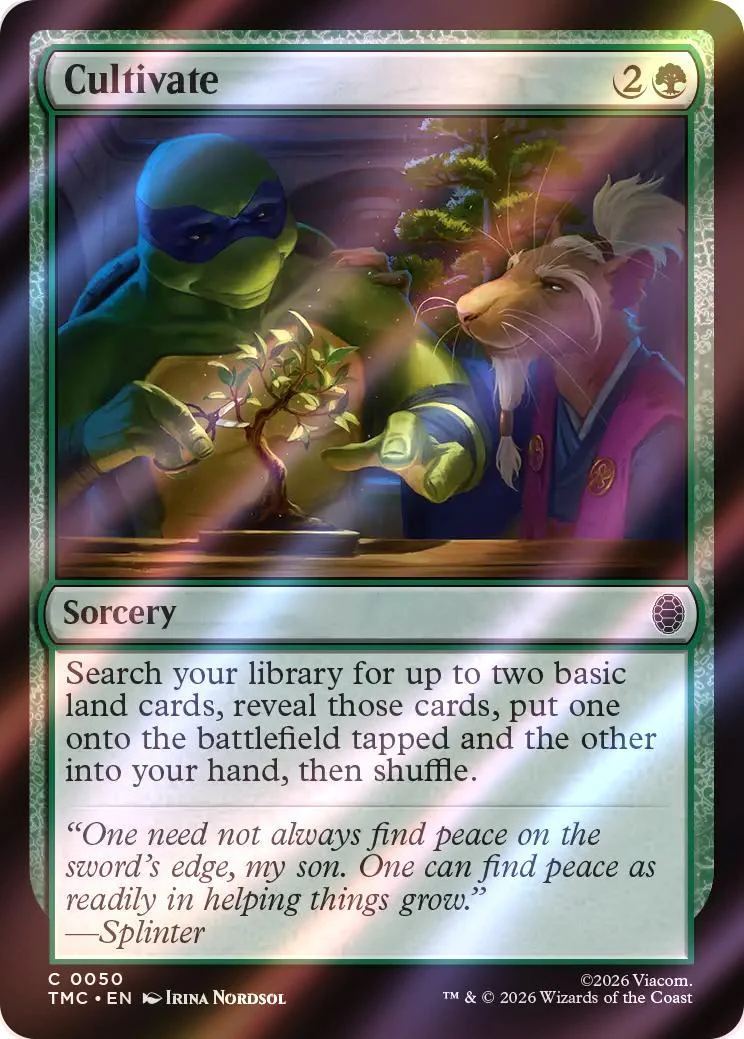 Cultivate [50] [Teenage Mutant Ninja Turtles Eternal] [Surge Foil]