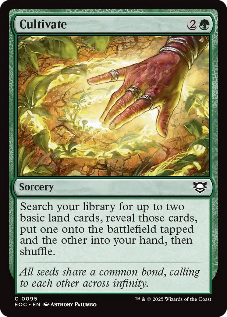 Cultivate [95] [Edge of Eternities: Commander] [Non-Foil]