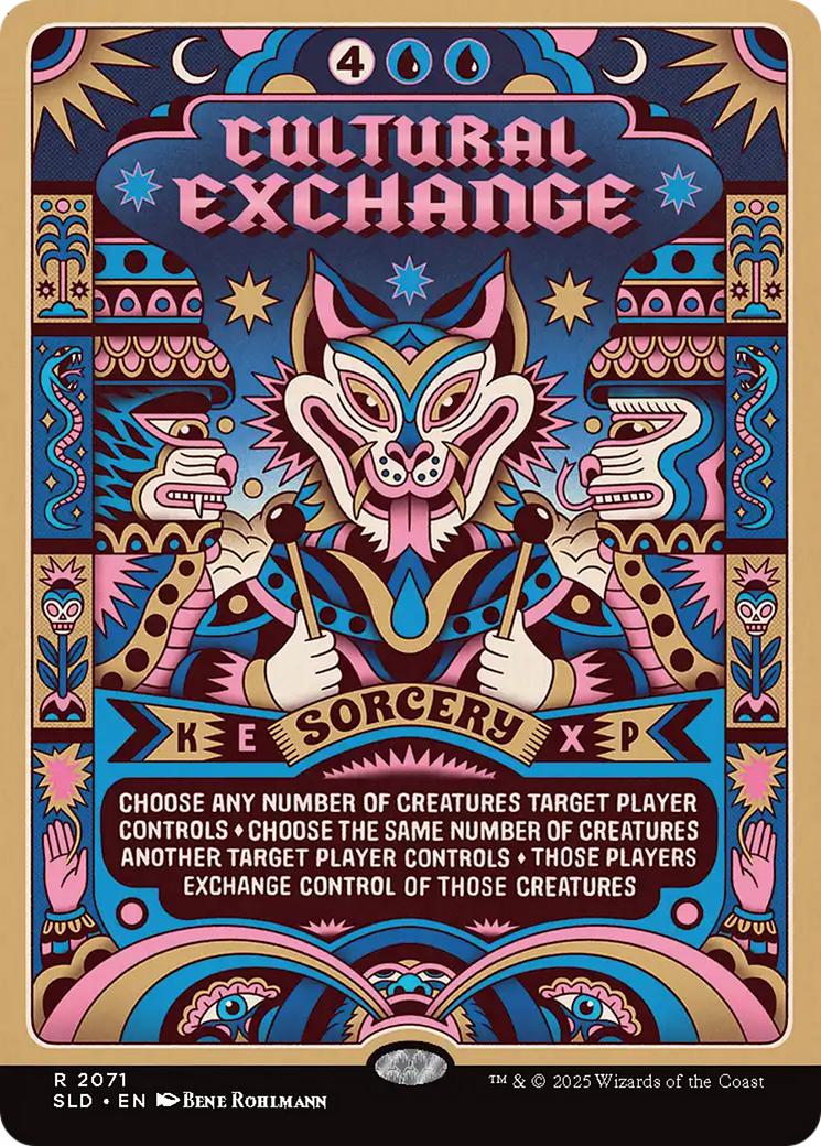 Cultural Exchange [2071] [Borderless] [KEXP: You Are Not Alone] [Secret Lair Drop] [Non-Foil]