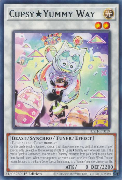 Cupsy★Yummy Way - JUSH-EN019 - Rare - 1st Edition
