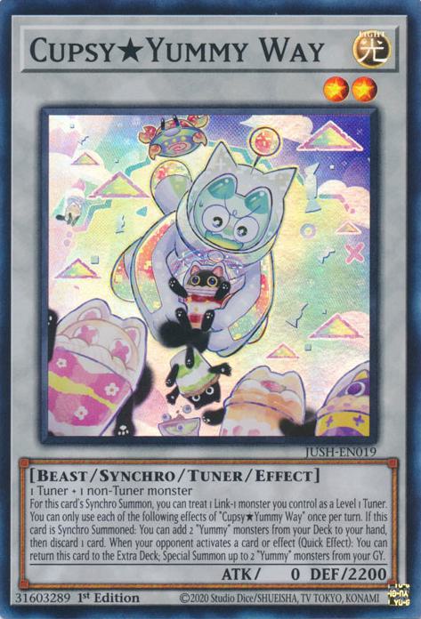 Cupsy★Yummy Way - JUSH-EN019 - Super Rare - 1st Edition