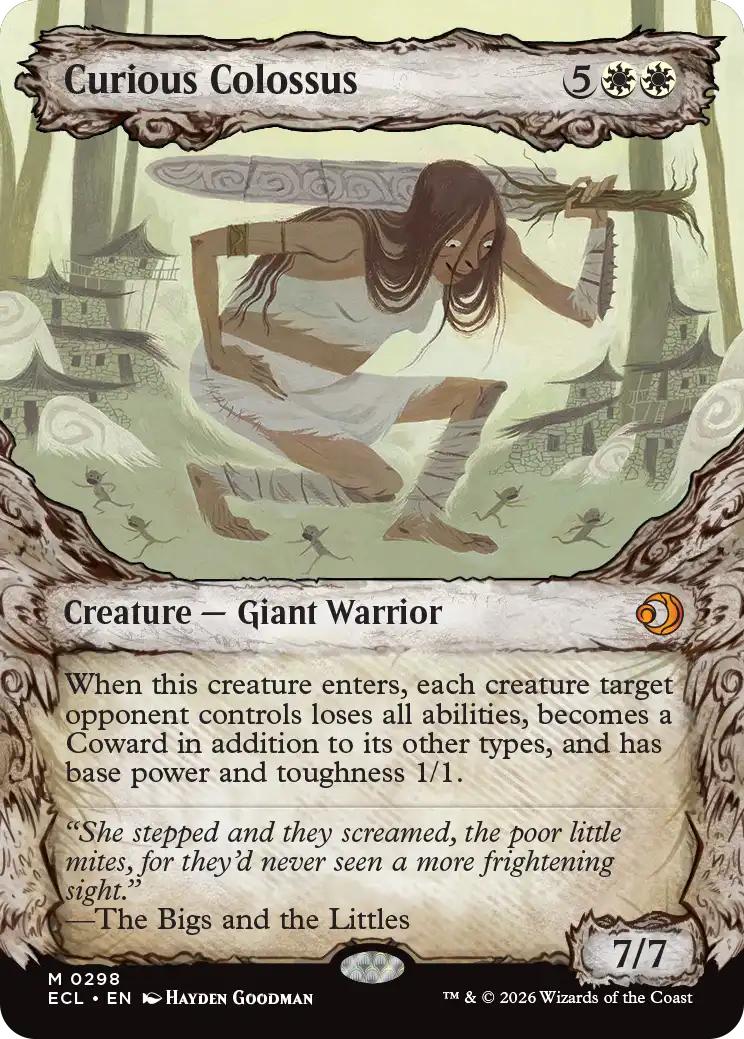 Curious Colossus [298] [Fable Frame] [Lorwyn Eclipsed] [Non-Foil]