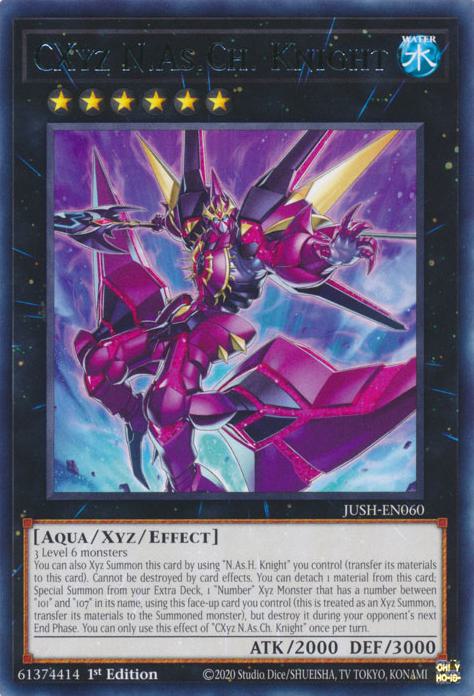 CXyz N.As.Ch. Knight - JUSH-EN060 - Rare - 1st Edition