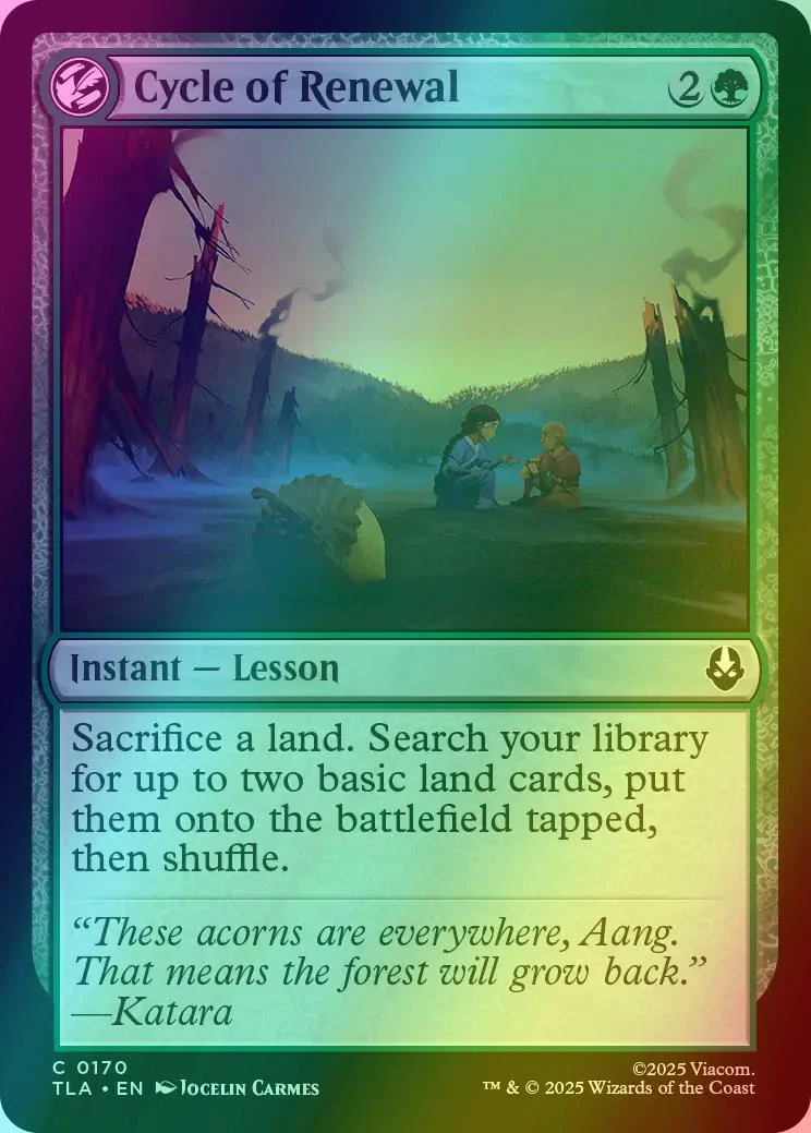 Cycle of Renewal [170] [Avatar: The Last Airbender] [Foil]