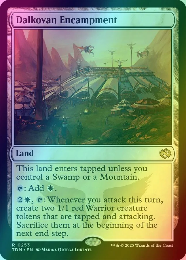 Dalkovan Encampment [253] [Tarkir: Dragonstorm] [Foil]