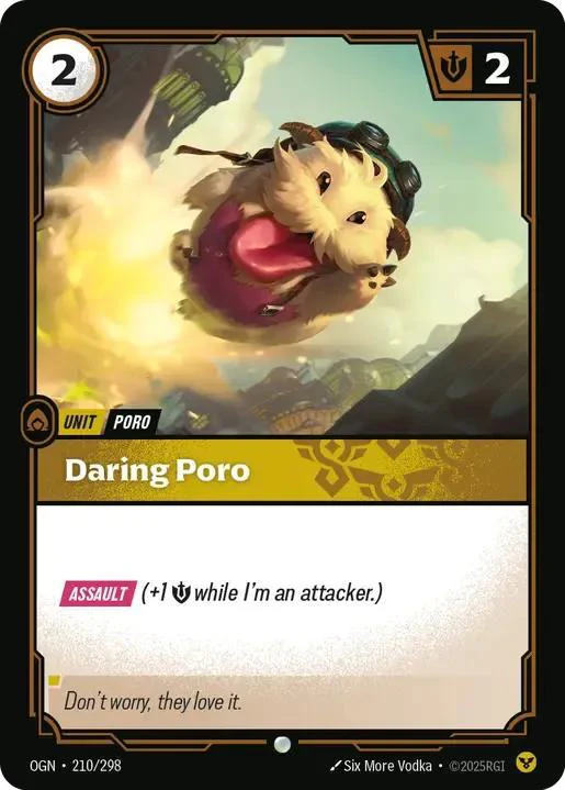 Daring Poro - 210/298 [Origins] [Non-Foil]