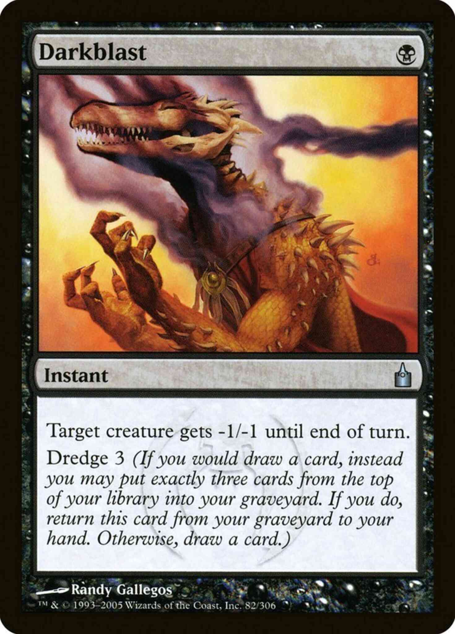 Darkblast [82] [Ravnica City Of Guilds] [Non-Foil]