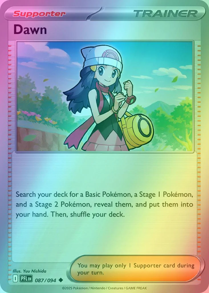 Dawn - 087/094 - Uncommon [me02-087] [Reverse Holo]