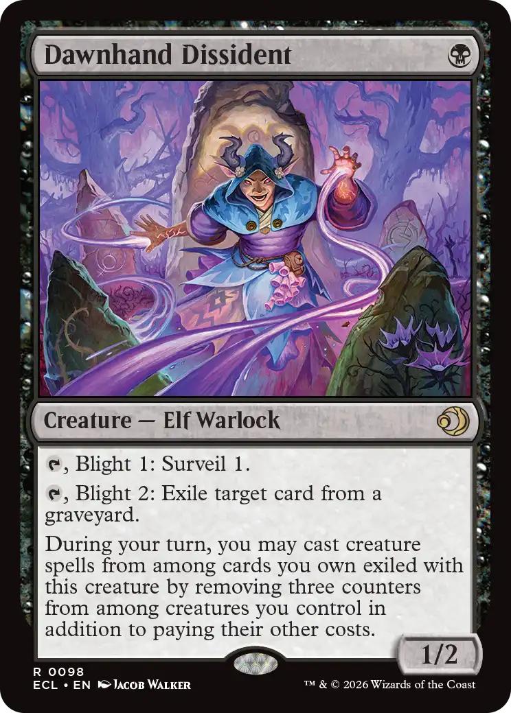 Dawnhand Dissident [98] [Lorwyn Eclipsed] [Non-Foil]