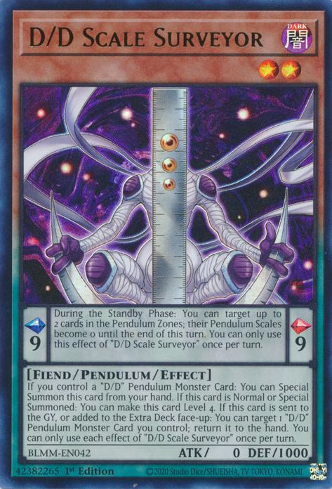 D/D Scale Surveyor - BLMM-EN042 - Ultra Rare - 1st Edition