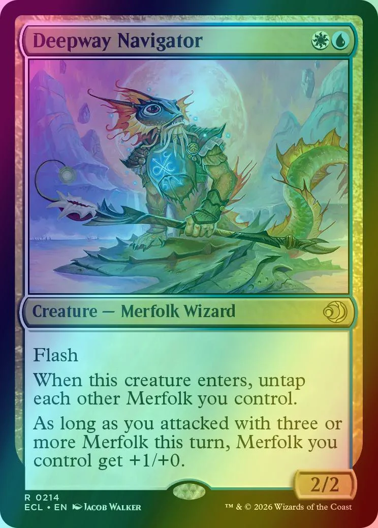 Deepway Navigator [214] [Lorwyn Eclipsed] [Foil]