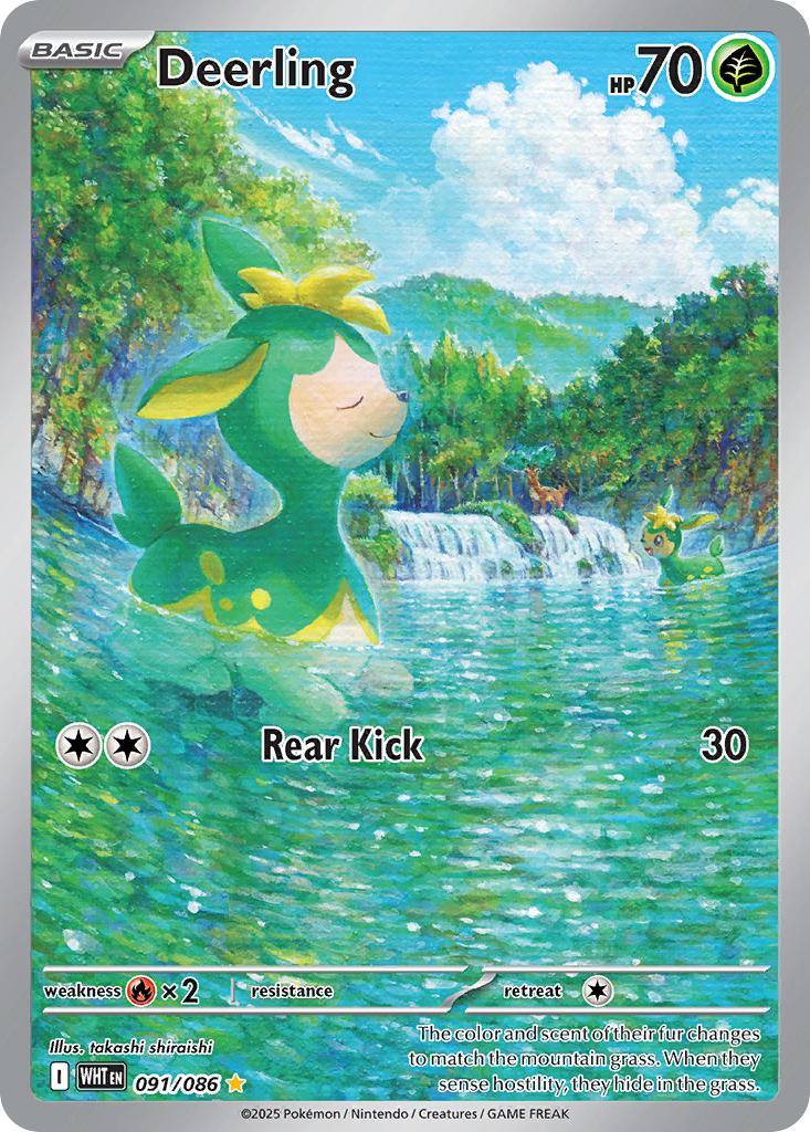 Deerling - 091/086 - Illustration Rare [sv105w-091] [Ultra]
