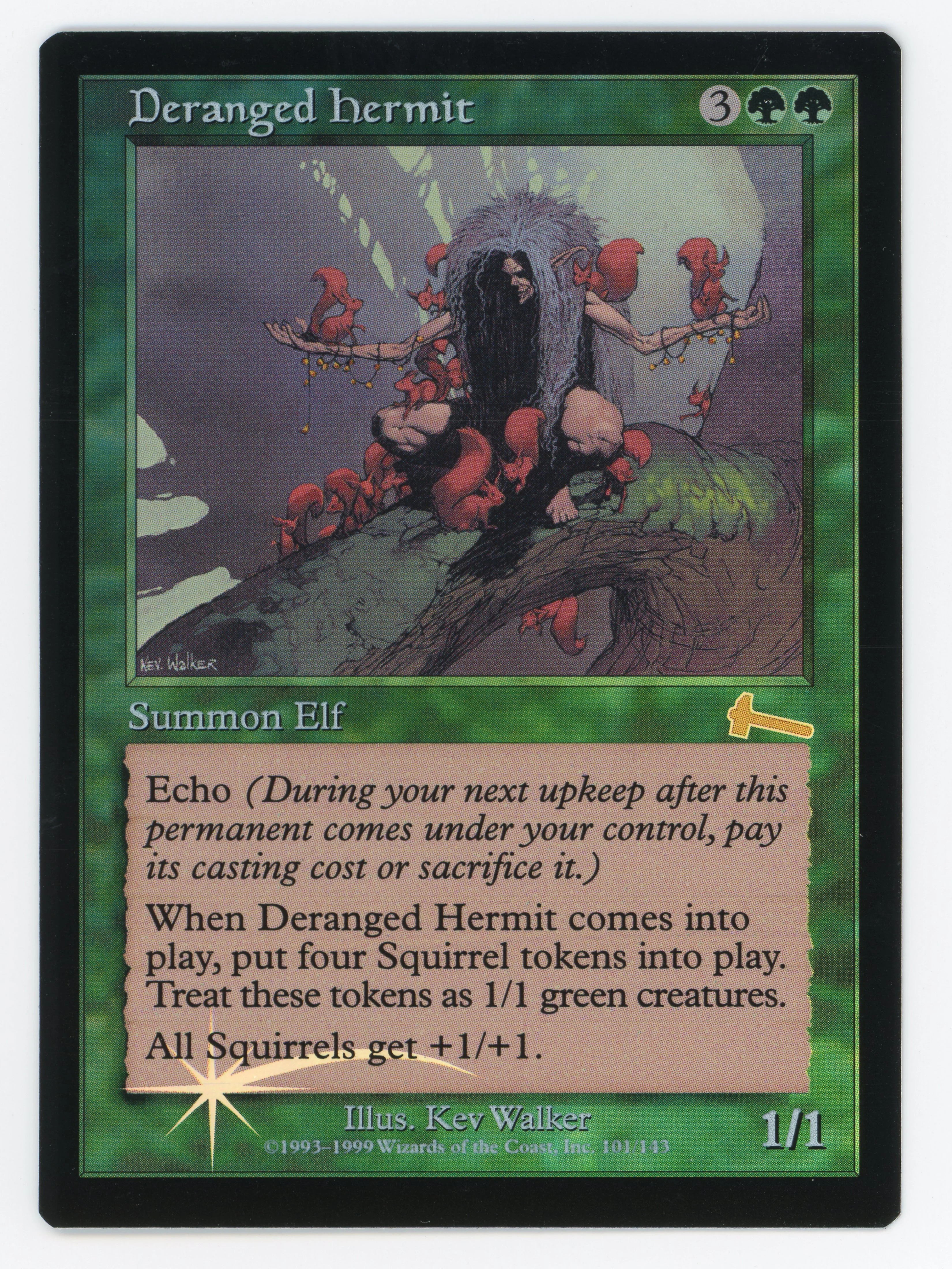 Deranged Hermit - Foil - Scan 13724