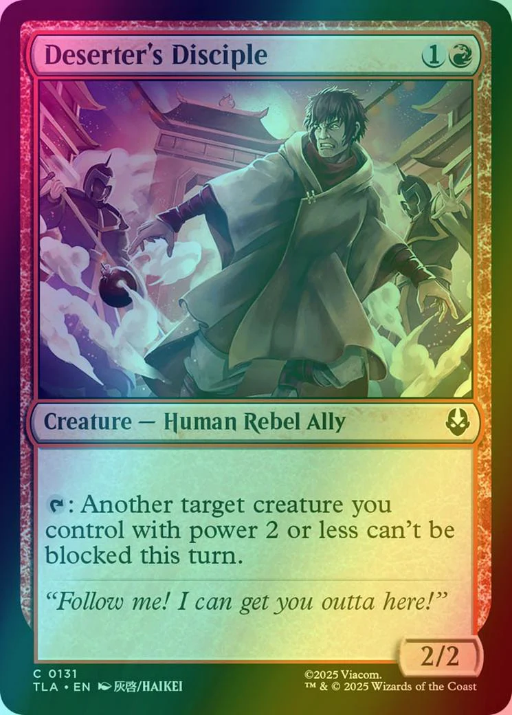 Deserter's Disciple [131] [Avatar: The Last Airbender] [Foil]