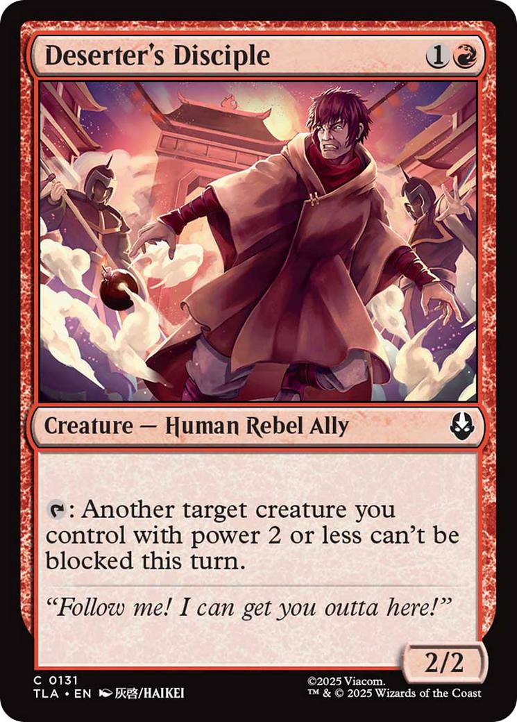 Deserter's Disciple [131] [Avatar: The Last Airbender] [Non-Foil]