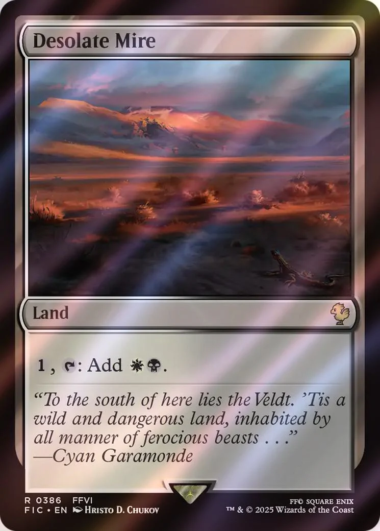Desolate Mire [386] [FINAL FANTASY: Commander] [Surge Foil]
