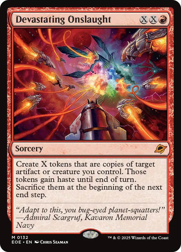 Devastating Onslaught [132] [Edge of Eternities] [Non-Foil]