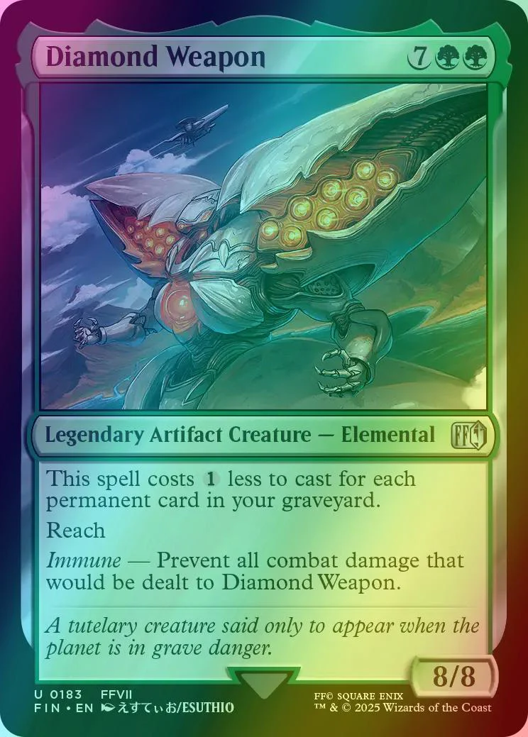Diamond Weapon [183] [FINAL FANTASY] [Foil]