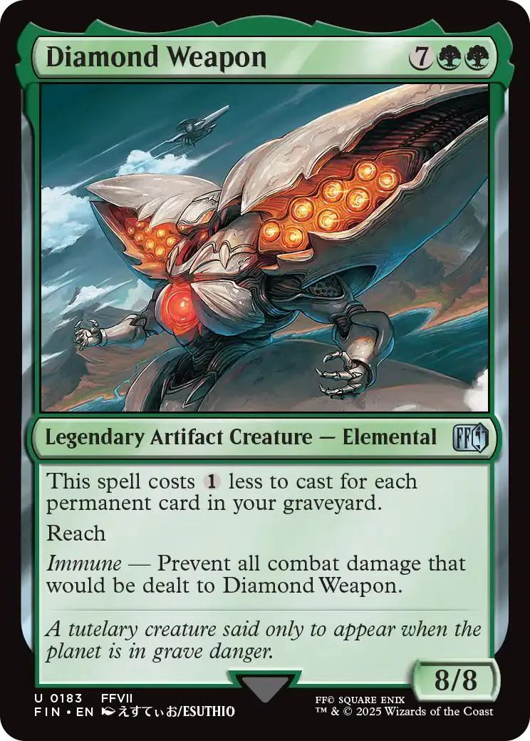 Diamond Weapon [183] [FINAL FANTASY] [Non-Foil]
