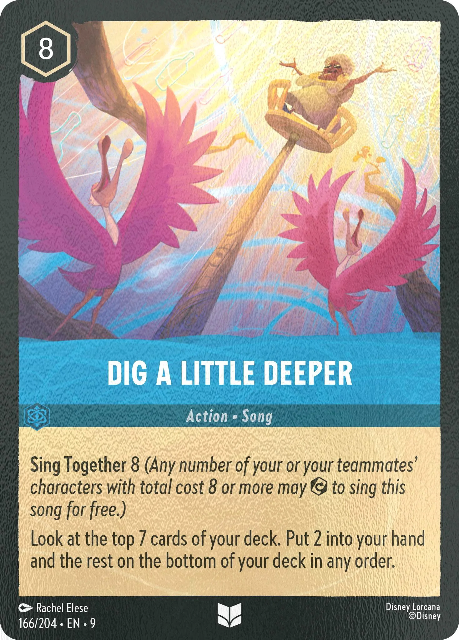 Dig a Little Deeper - 166/204 [Fabled] [Cold Foil]