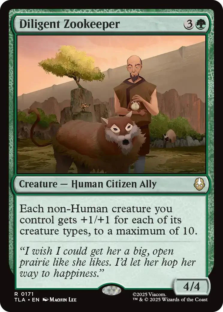 Diligent Zookeeper [171] [Avatar: The Last Airbender] [Non-Foil]