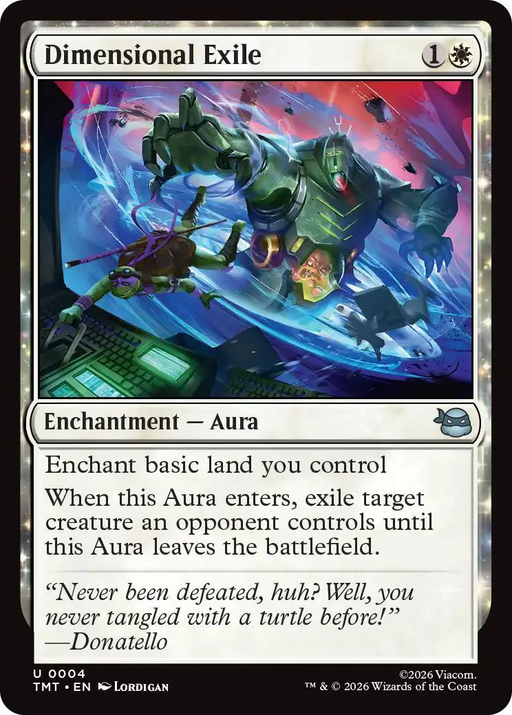 Dimensional Exile [4] [Teenage Mutant Ninja Turtles] [Non-Foil]