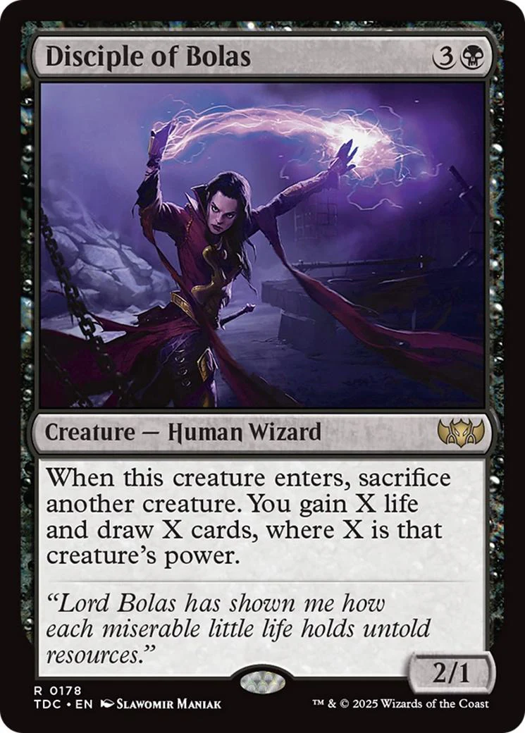 Disciple of Bolas [178] [Tarkir: Dragonstorm: Commander] [Non-Foil]