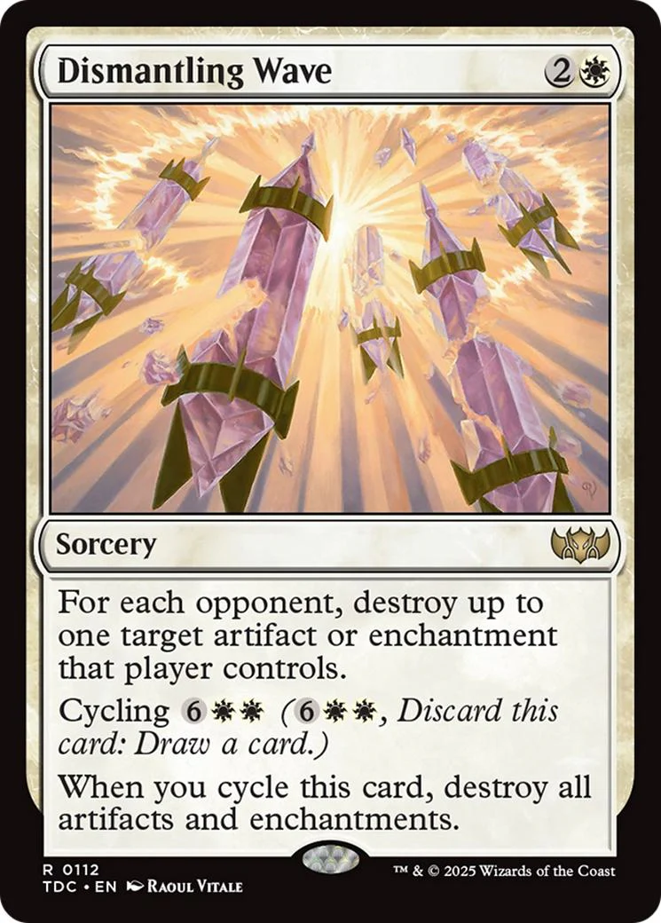 Dismantling Wave [112] [Tarkir: Dragonstorm: Commander] [Non-Foil]