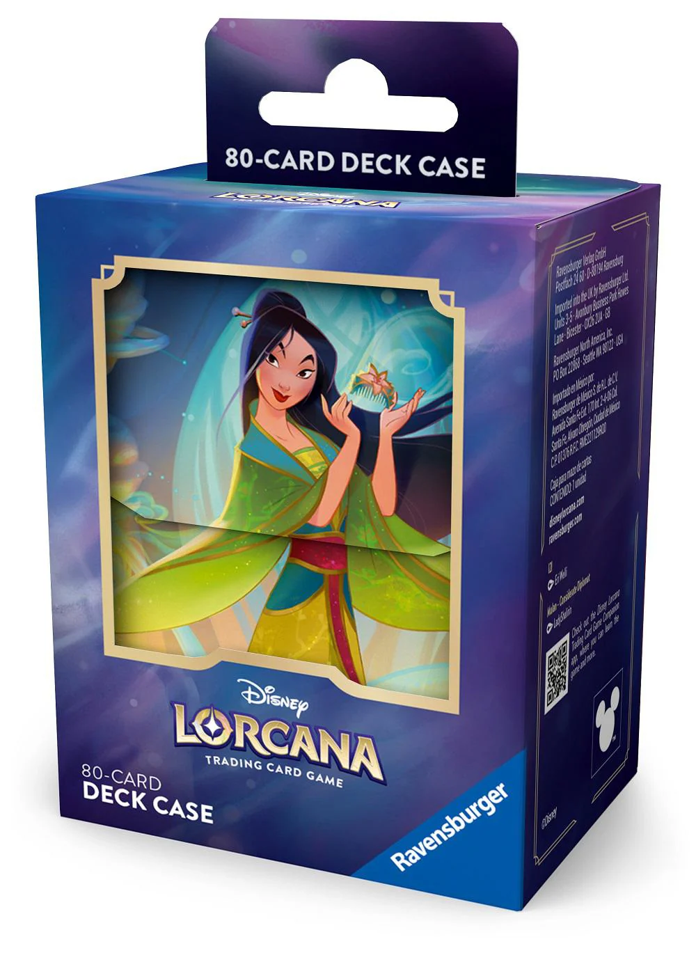 Disney Lorcana Deck Box - 80 - Fabled - Mulan - Considerate Diplomat