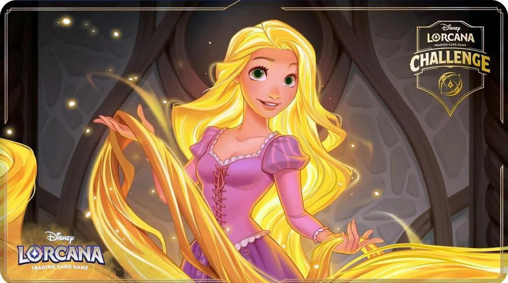 Disney Lorcana Foil Playmat - Rapunzel - Gifted with Healing - Lorcana Challenge