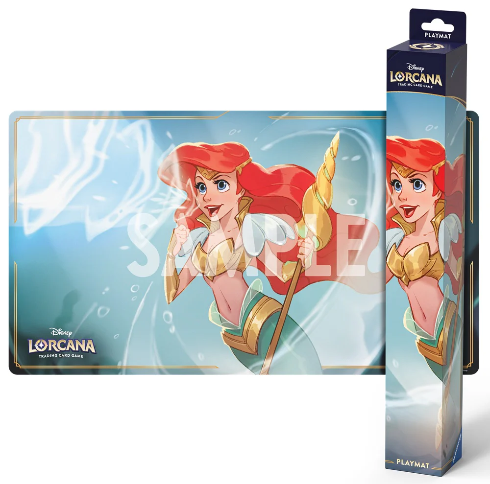 Disney Lorcana Neoprene Playmat - Ariel, Sonic Warrior