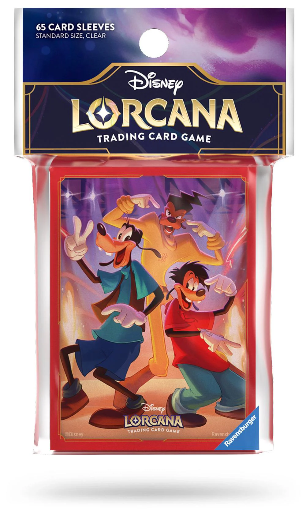 Disney Lorcana Sleeves - Standard Size - 65ct - Fabled - Goof Troop