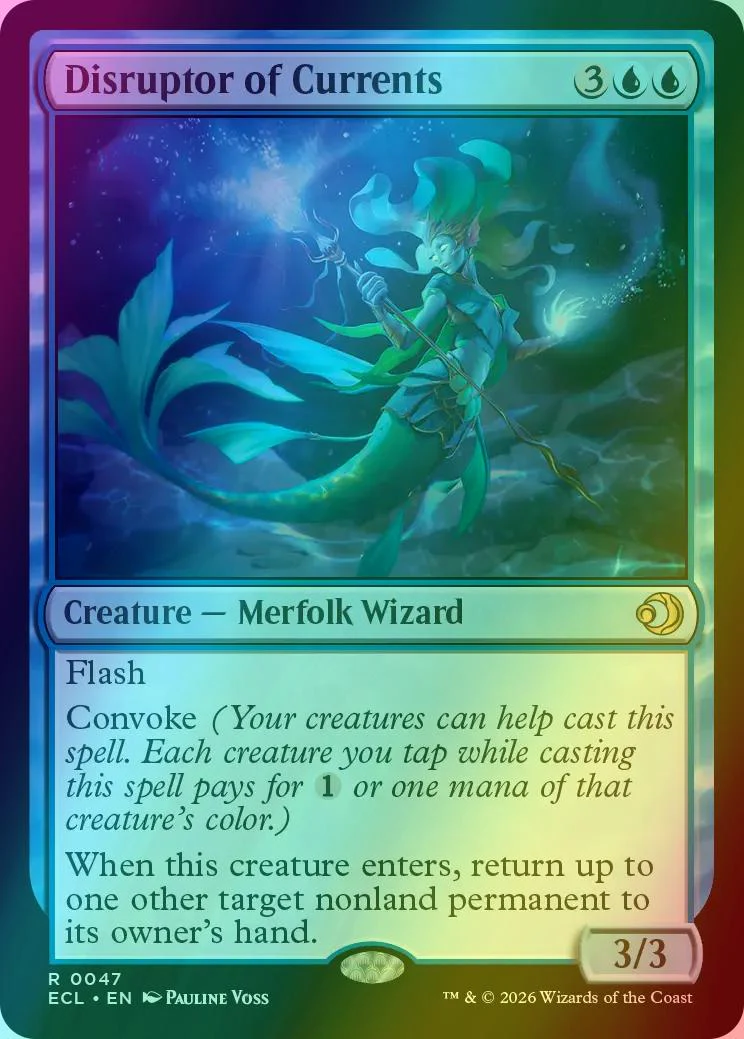 Disruptor of Currents [47] [Lorwyn Eclipsed] [Foil]