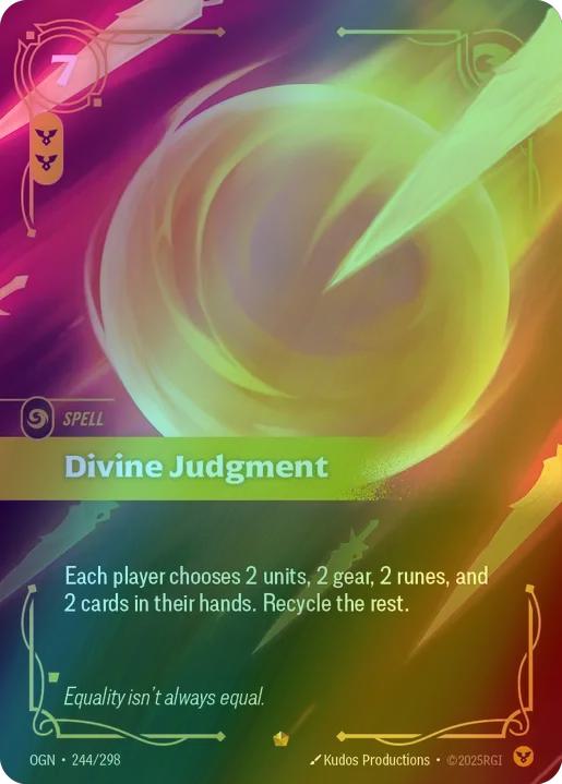 Divine Judgment - 244/298 [Origins] [Foil]