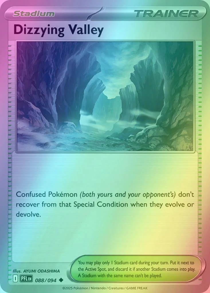 Dizzying Valley - 088/094 - Uncommon [me02-088] [Reverse Holo]