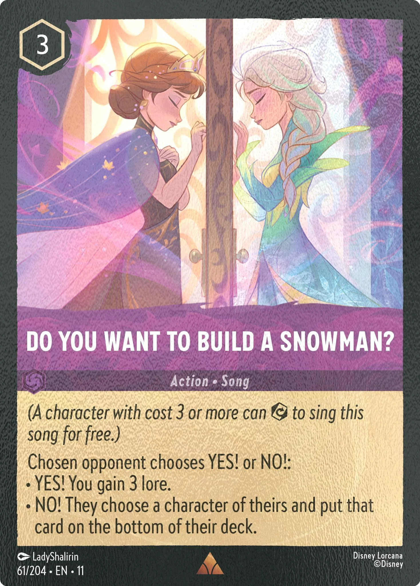 Do You Want To Build A Snowman? - 61/204 [Winterspell] [Cold Foil]